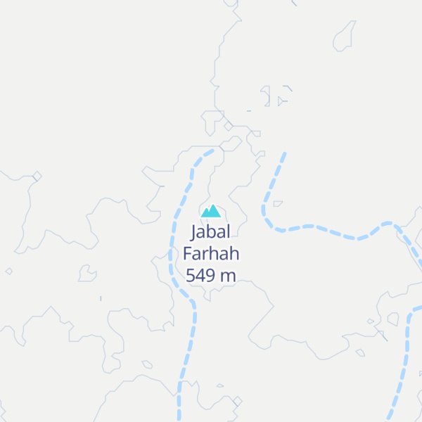 Map of Jabal Farhah