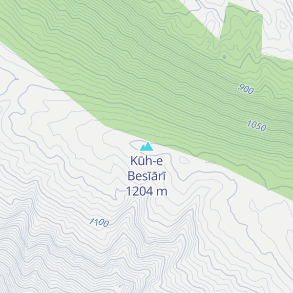 Map of Kūh-e Besīārī