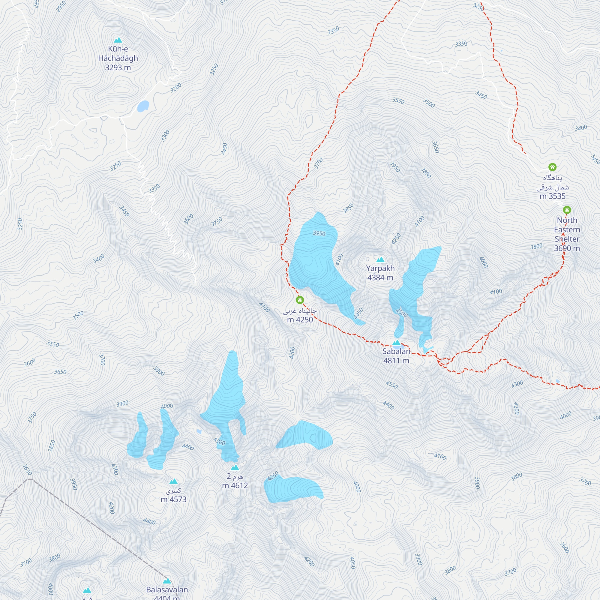جانپناه غربی map