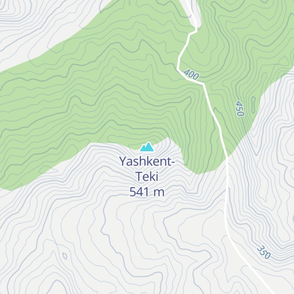 Map of Yashkent-Teki