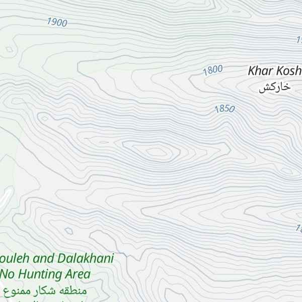 Map of Kūh-e Khowrtāb-e Sormeh Kūkān