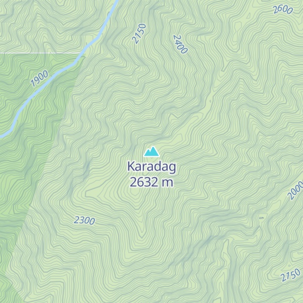 Map of Karadag