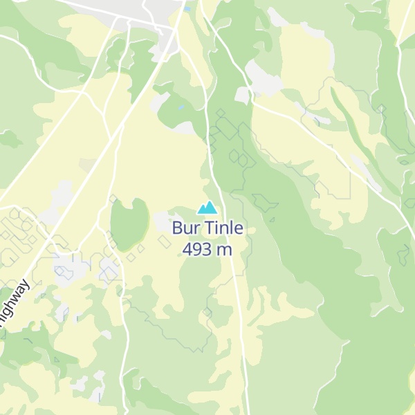 Map of Bur Tinle