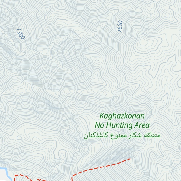 Map of Kūh-e Bahar Ālān