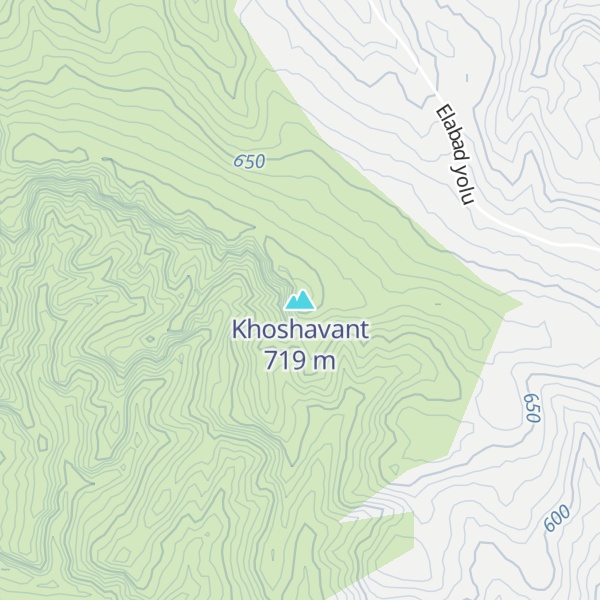 Map of Khoshavant