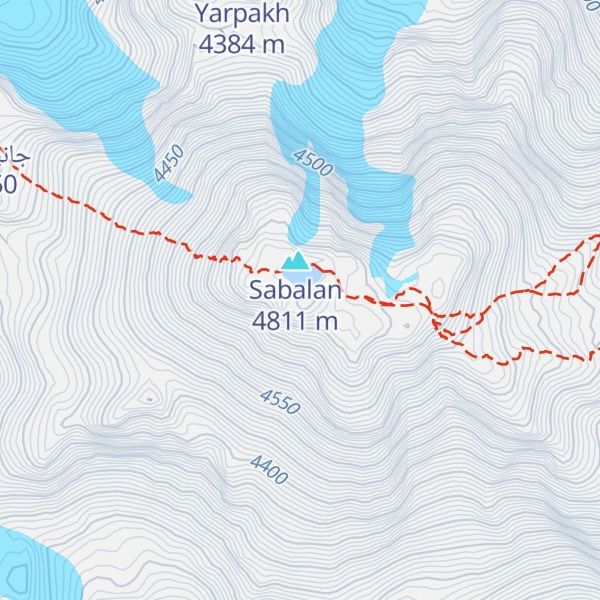 Map of سبلان