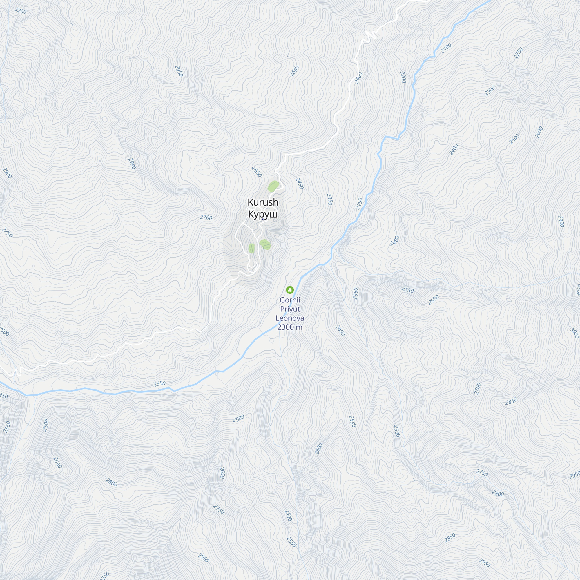 Gornii Priyut Leonova map