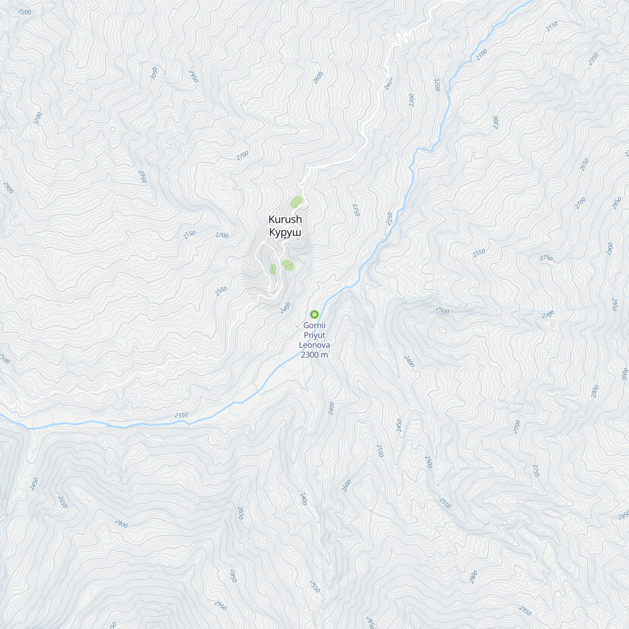 Gornii Priyut Leonova map