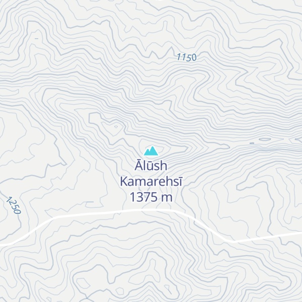 Map of Ālūsh Kamarehsī