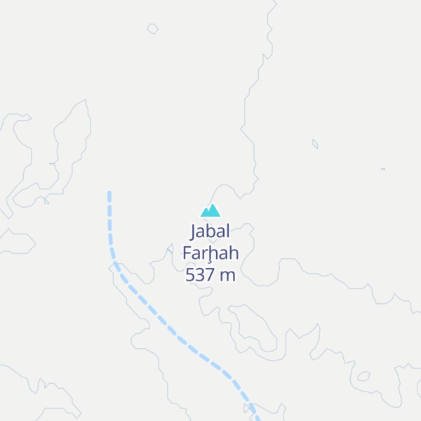 Map of Jabal Farḩah