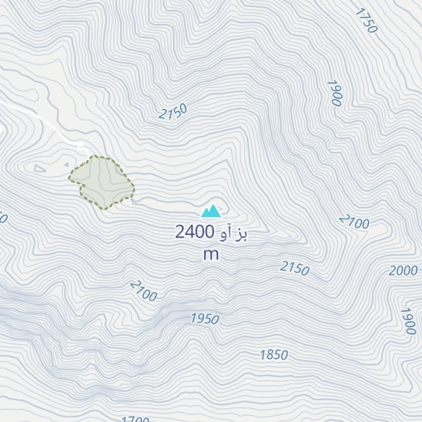 Map of بز آو