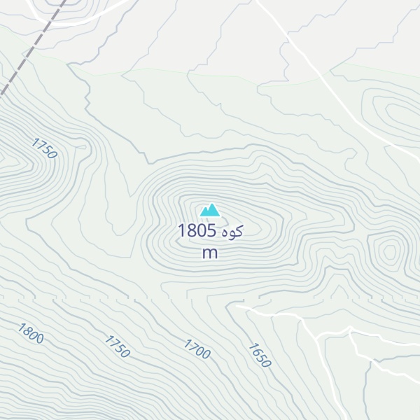 Map of کوه
