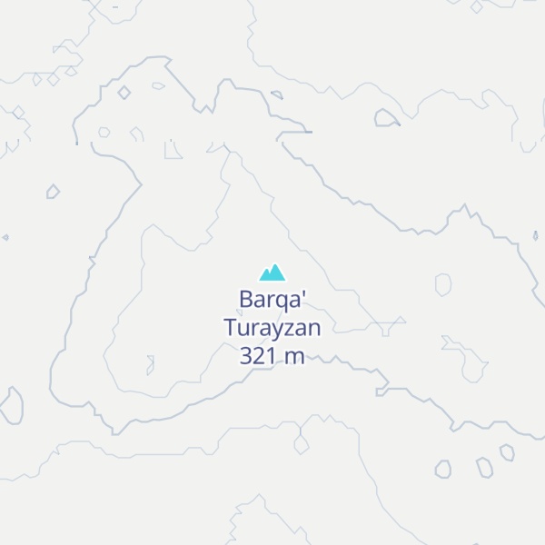 Map of Barqa' Turayzan