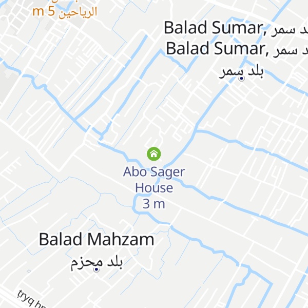 Map of Abo Sager House