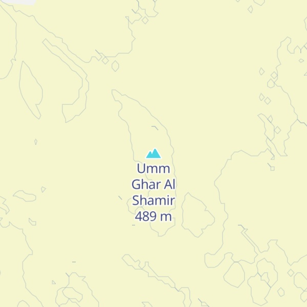 Map of Umm Ghar Al Shamir