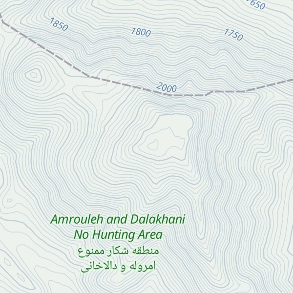 Map of Kūh-e Akbarābād
