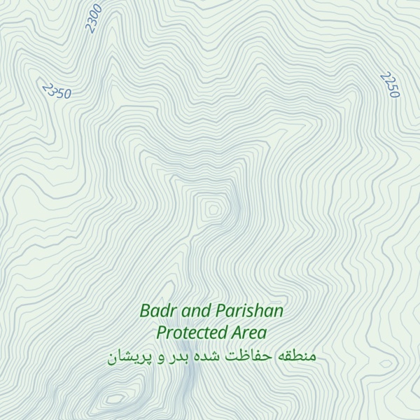 Map of Kūh-e Kūchek Shavān