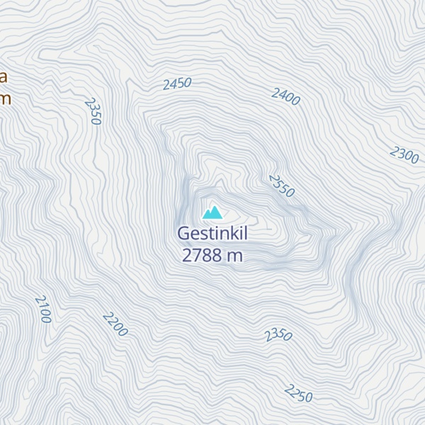 Map of Gestinkil