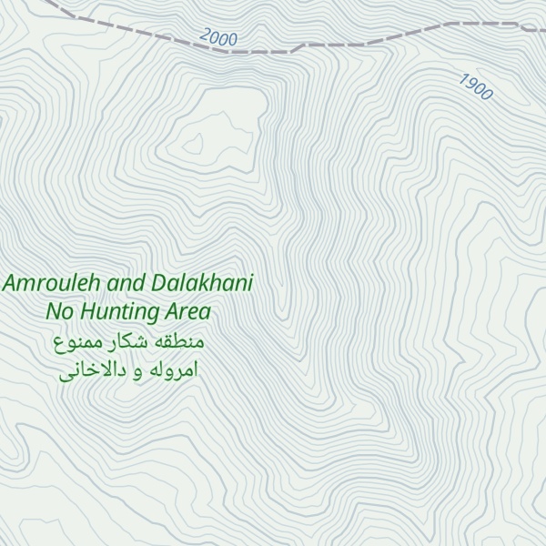 Map of Kūh-e Kamar Sīāh