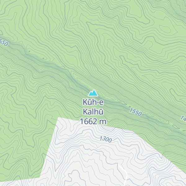 Map of Kūh-e Kalhū