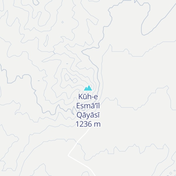 Map of Kūh-e Esmā‘īl Qāyāsī