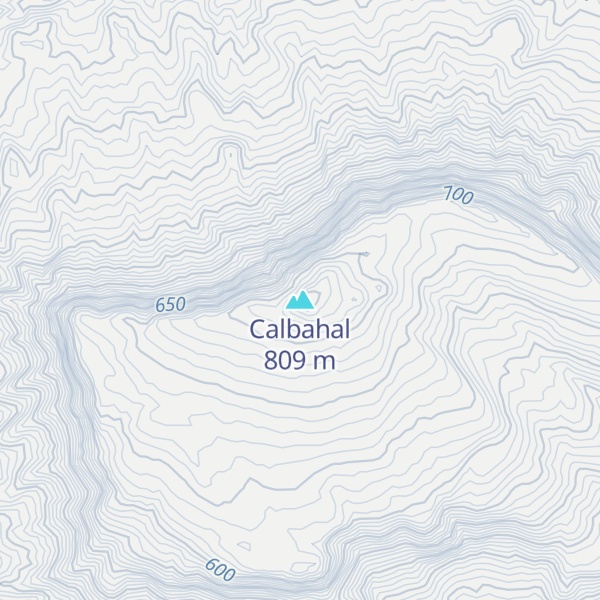 Map of Calbahal
