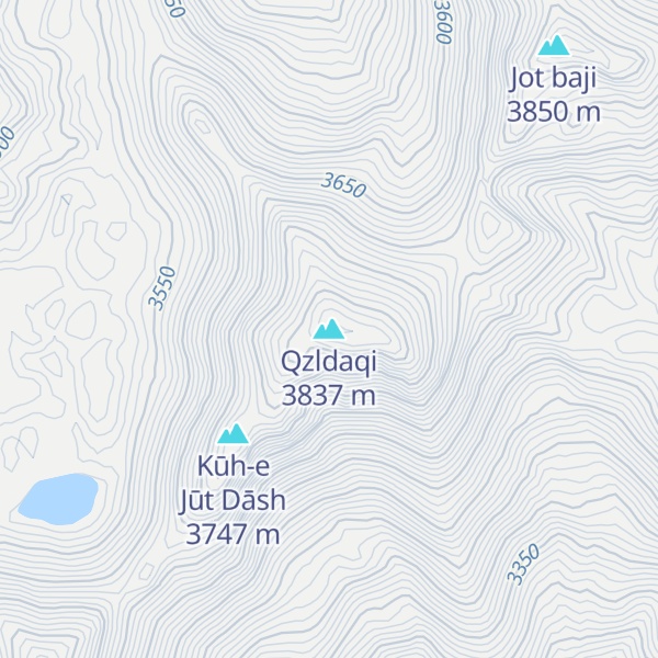 Map of Qzldaqi