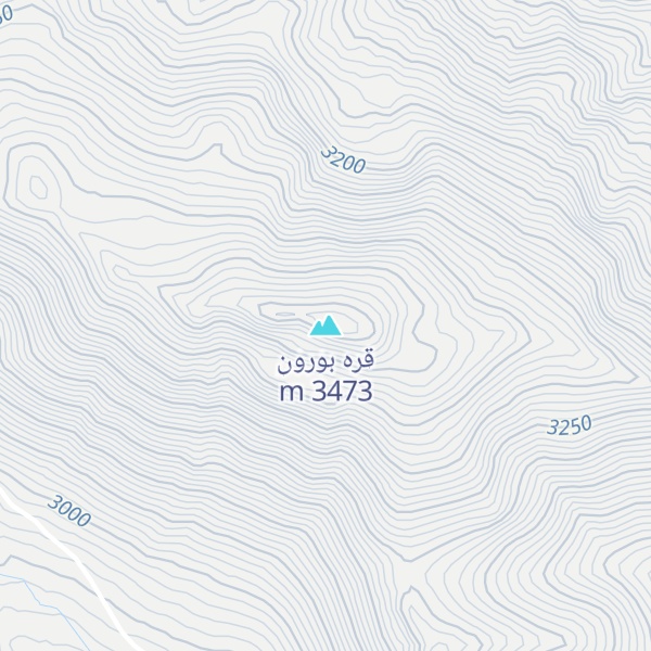 Map of قره بورون