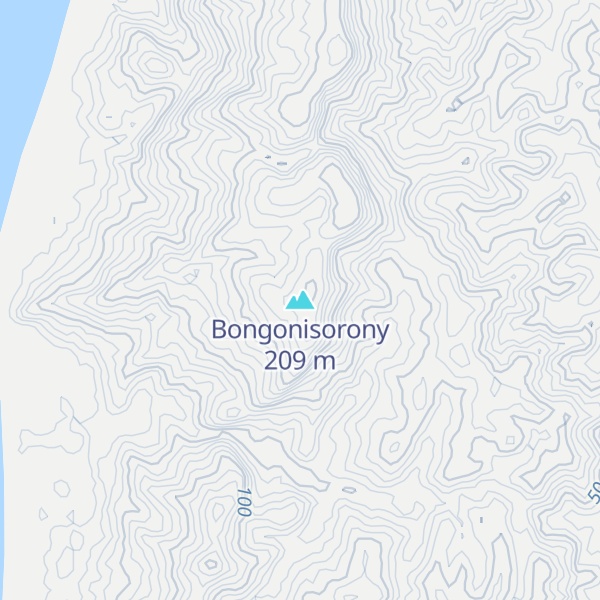 Map of Bongonisorony