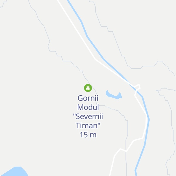 Map of Gornii Modul "Severnii Timan"