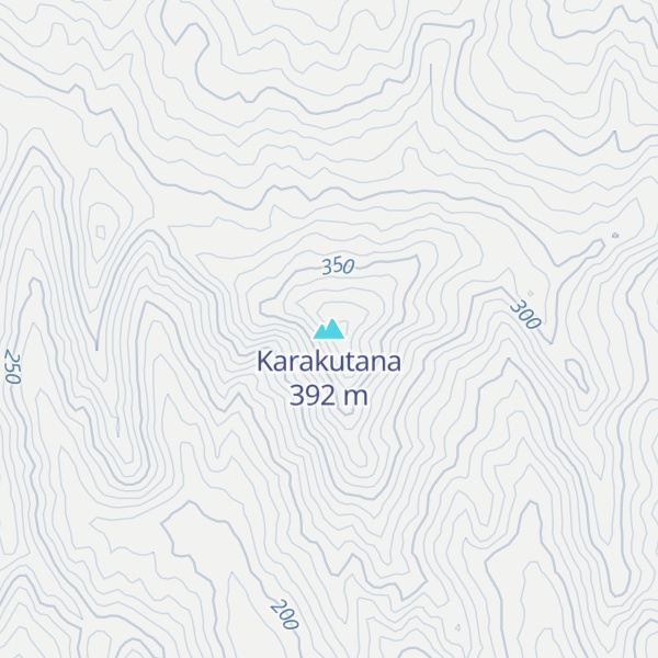 Map of Karakutana