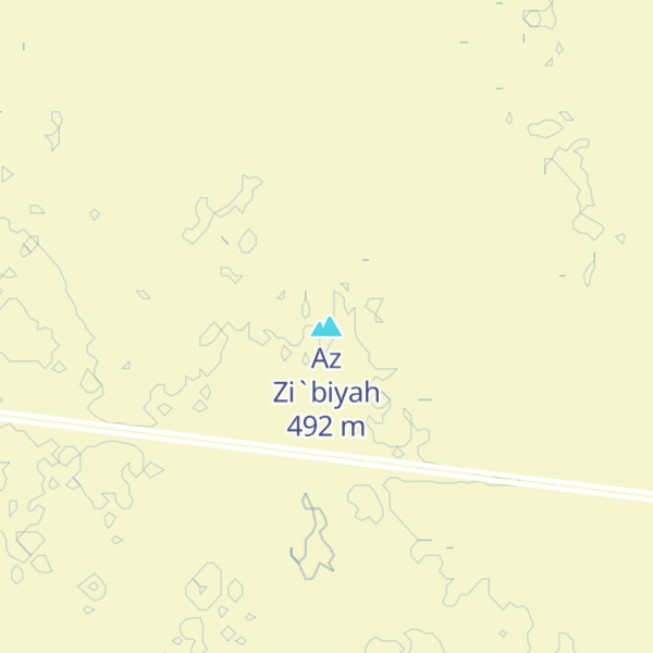 Map of Az Zi`biyah
