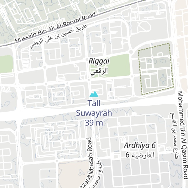 Map of Tall Suwayrah
