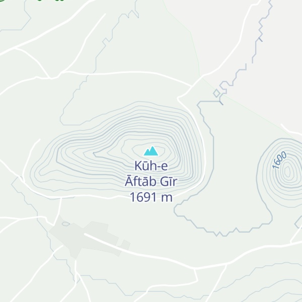Map of Kūh-e Āftāb Gīr