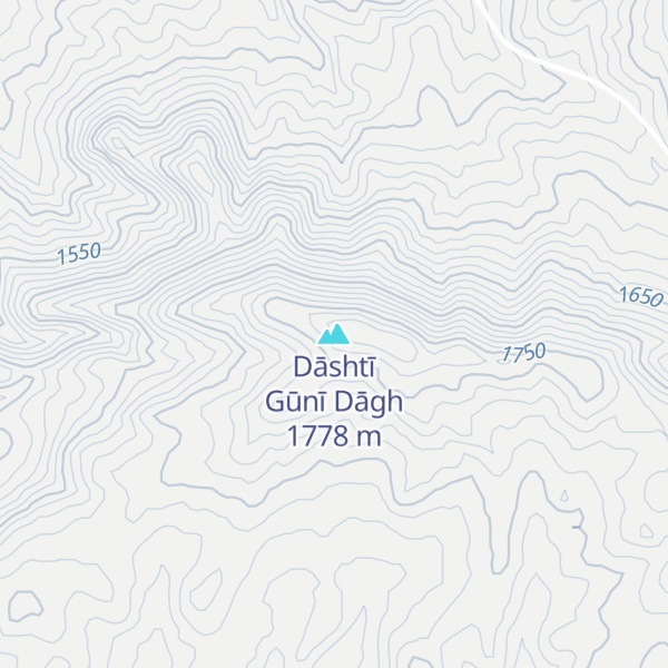 Map of Dāshtī Gūnī Dāgh
