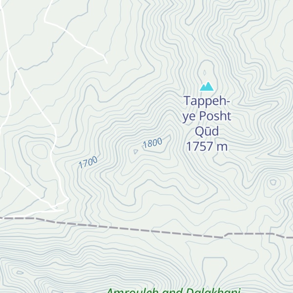 Map of Kūh-e Jāf Tappeh