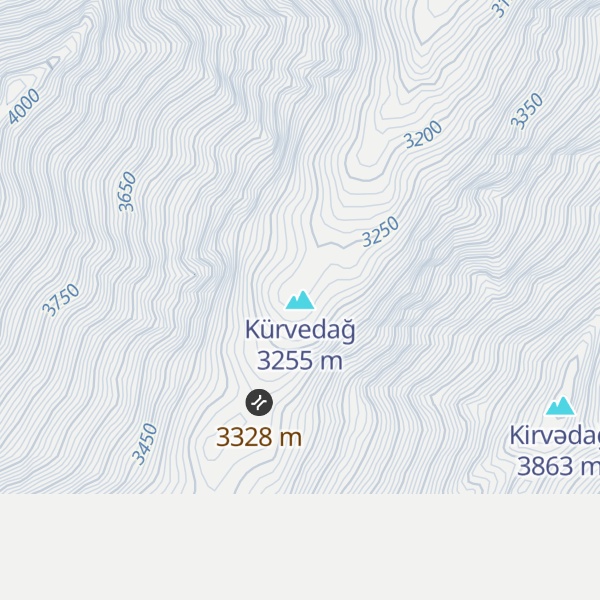 Map of Kürvedağ