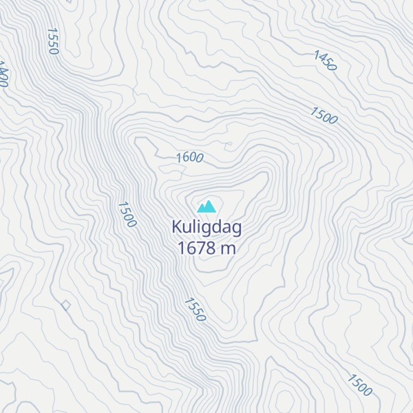 Map of Kuligdag