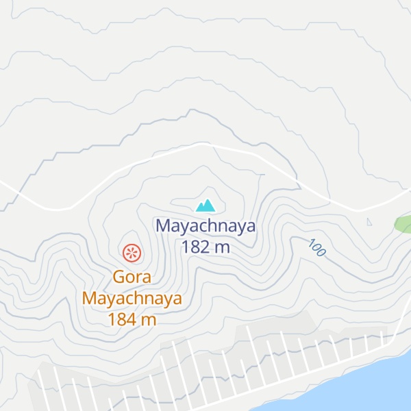 Map of Mayachnaya