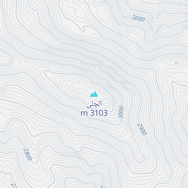 Map of الچلی