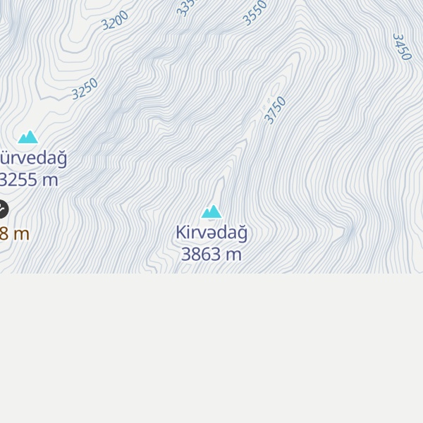 Map of Kirvədağ