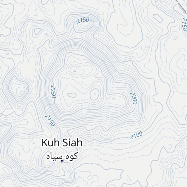 Map of Kūh-e Boyūk-e Dāgh