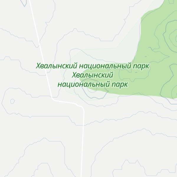 Map of Mordovskaya Shishka