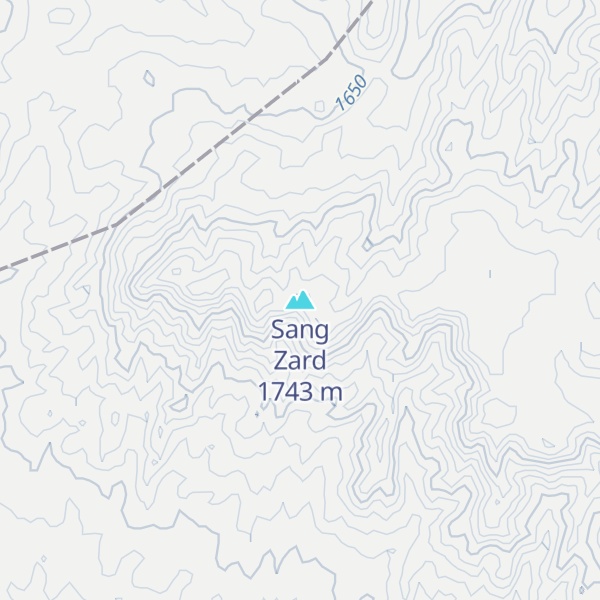 Map of Sang Zard
