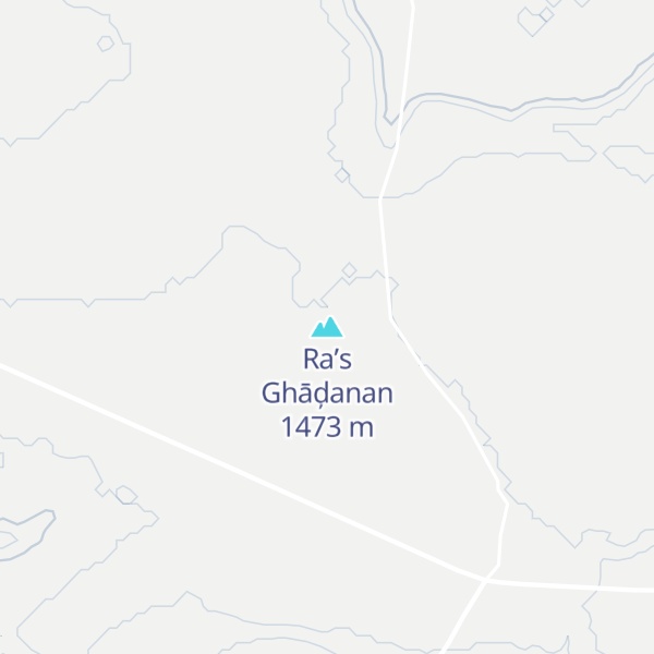 Map of Ra’s Ghāḑanan