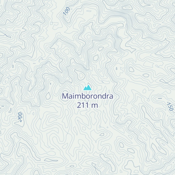 Map of Maimborondra