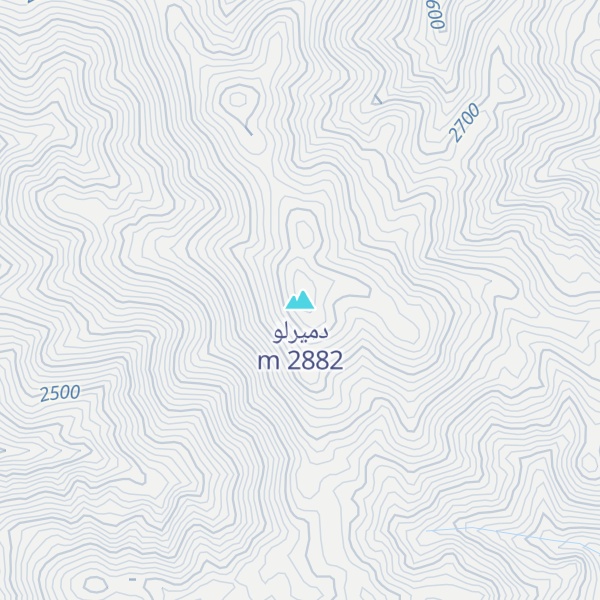 Map of دمیرلو