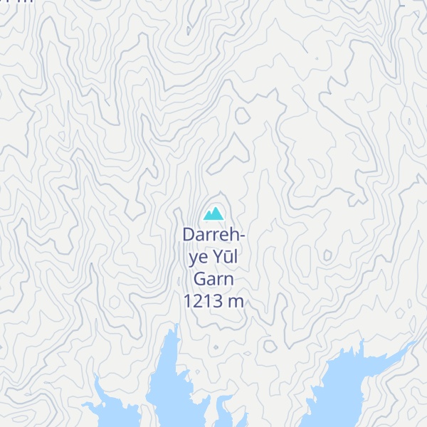 Map of Darreh-ye Yūl Garn