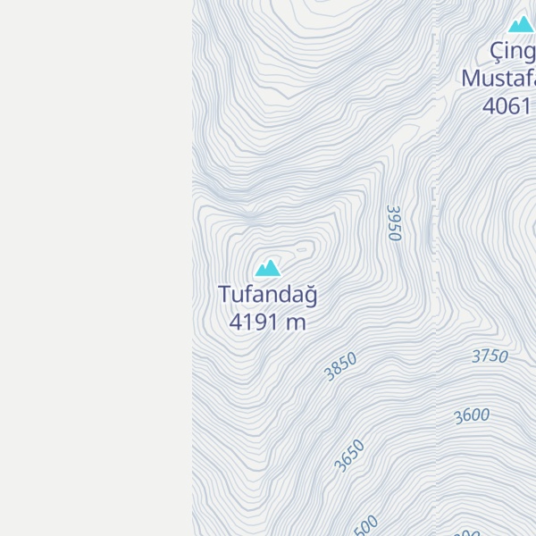 Map of Tufandağ