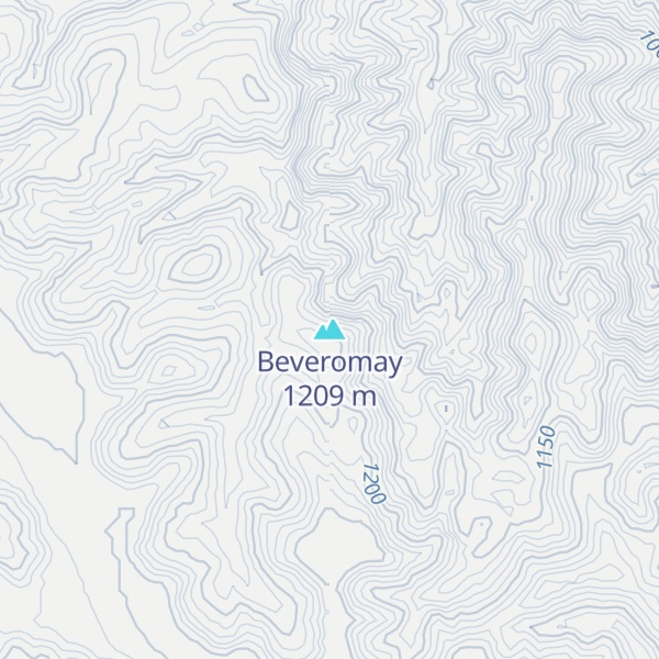 Map of Beveromay
